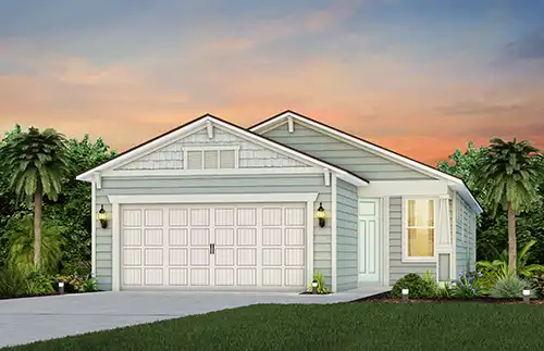 Pulte Contour Plan Home & Floorplan at Seminole Palm in Palm Coast, FL