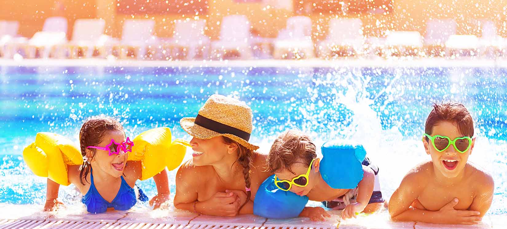 Resort Pool for Families of All Ages at Seminole Palms Amenity Center