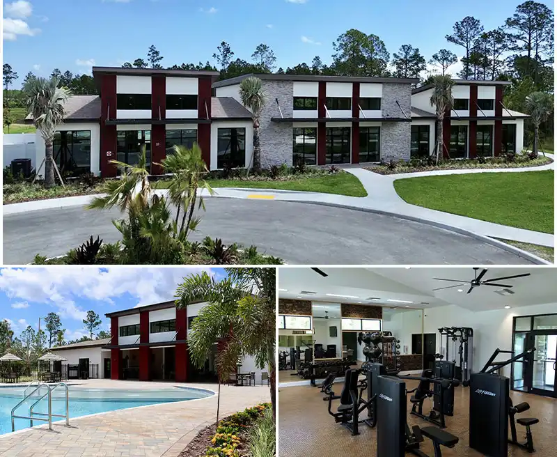 Recreational Amenity Center at Seminole Palms in Palm Coast Florida